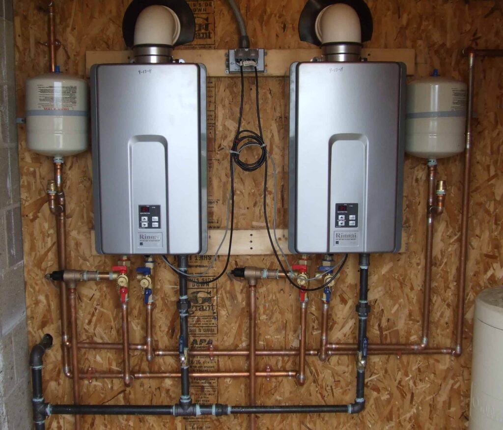 tankless water heater installation and repair